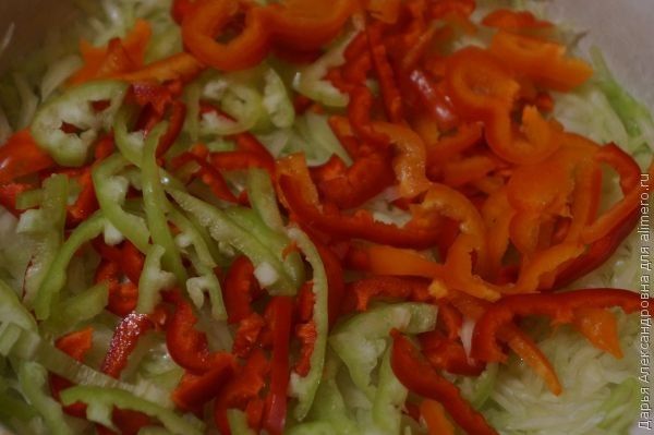 Салат овощной по-корейски